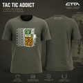 T-shirt TAC TIC ADDICT / CTTA