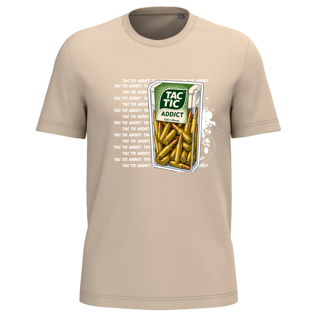 T-shirt TAC TIC ADDICT / CTTA