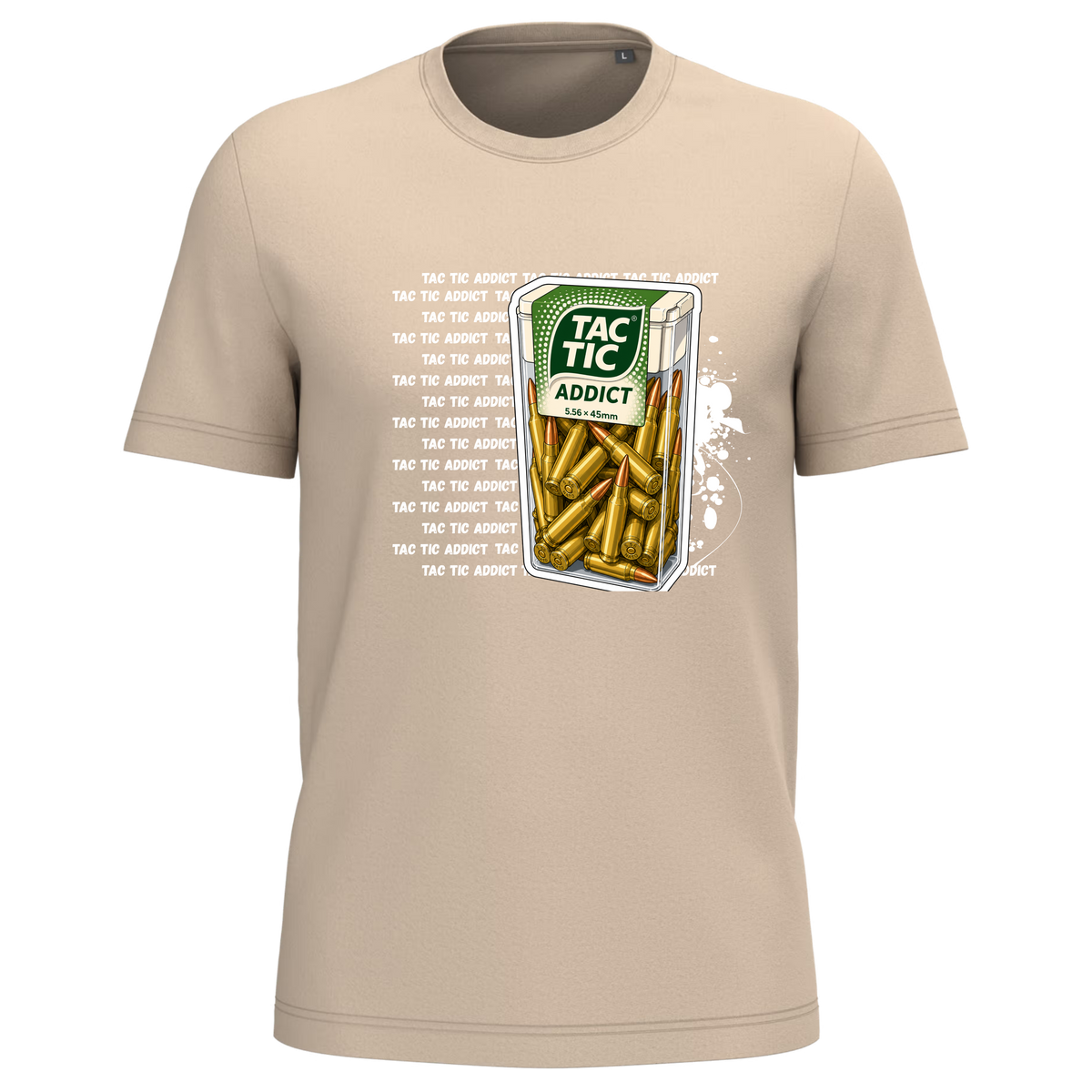 T-shirt TAC TIC ADDICT / CTTA