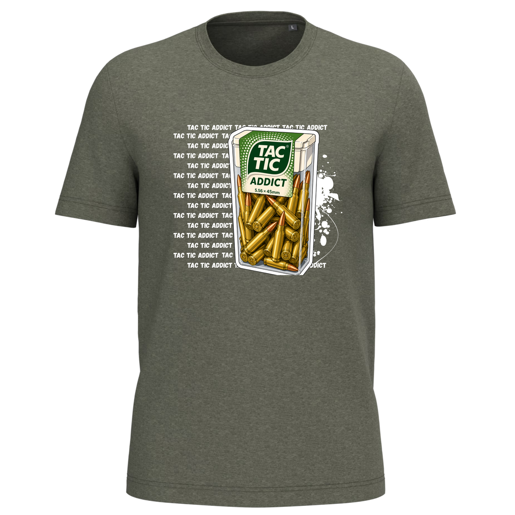 T-shirt TAC TIC ADDICT / CTTA