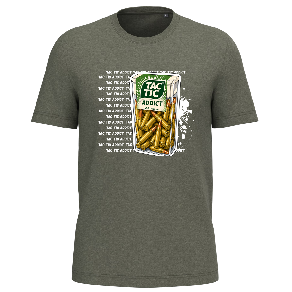 T-shirt TAC TIC ADDICT / CTTA